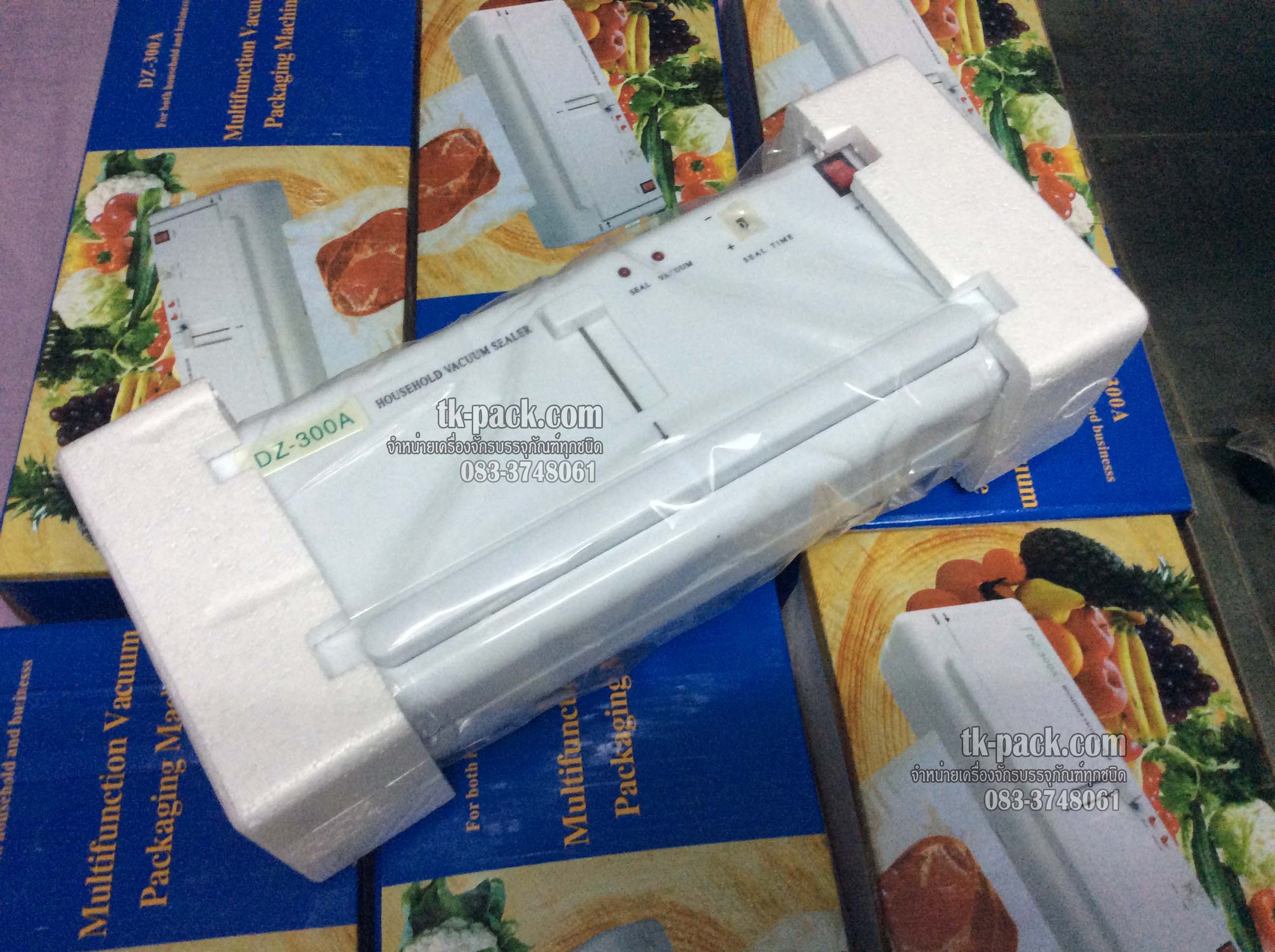 เครื่องซีลสูญญากาศ รุ่น DZ-300A 